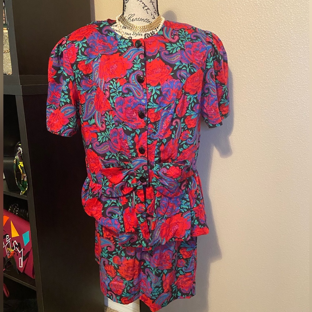 Start Alan two piece skirt set
